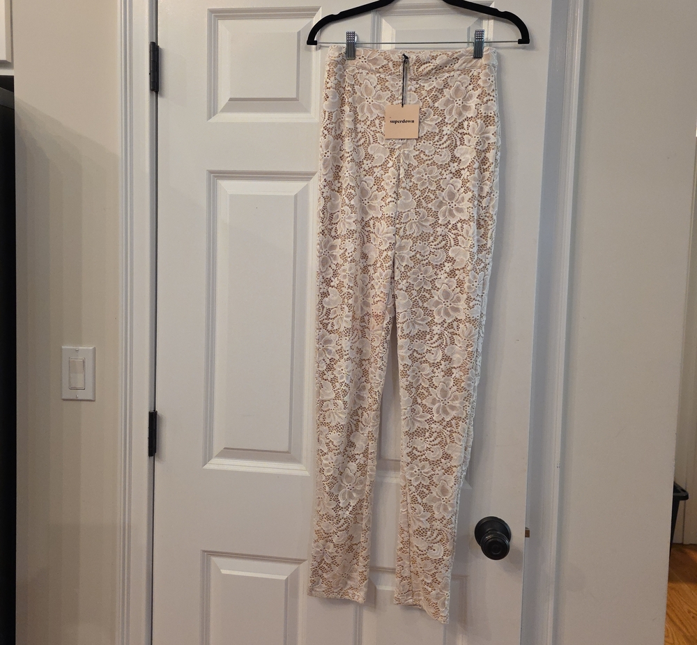 Superdown Lace Skinny Pants
